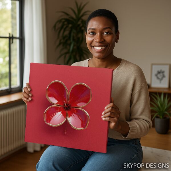 Hibiscus Bloom Art