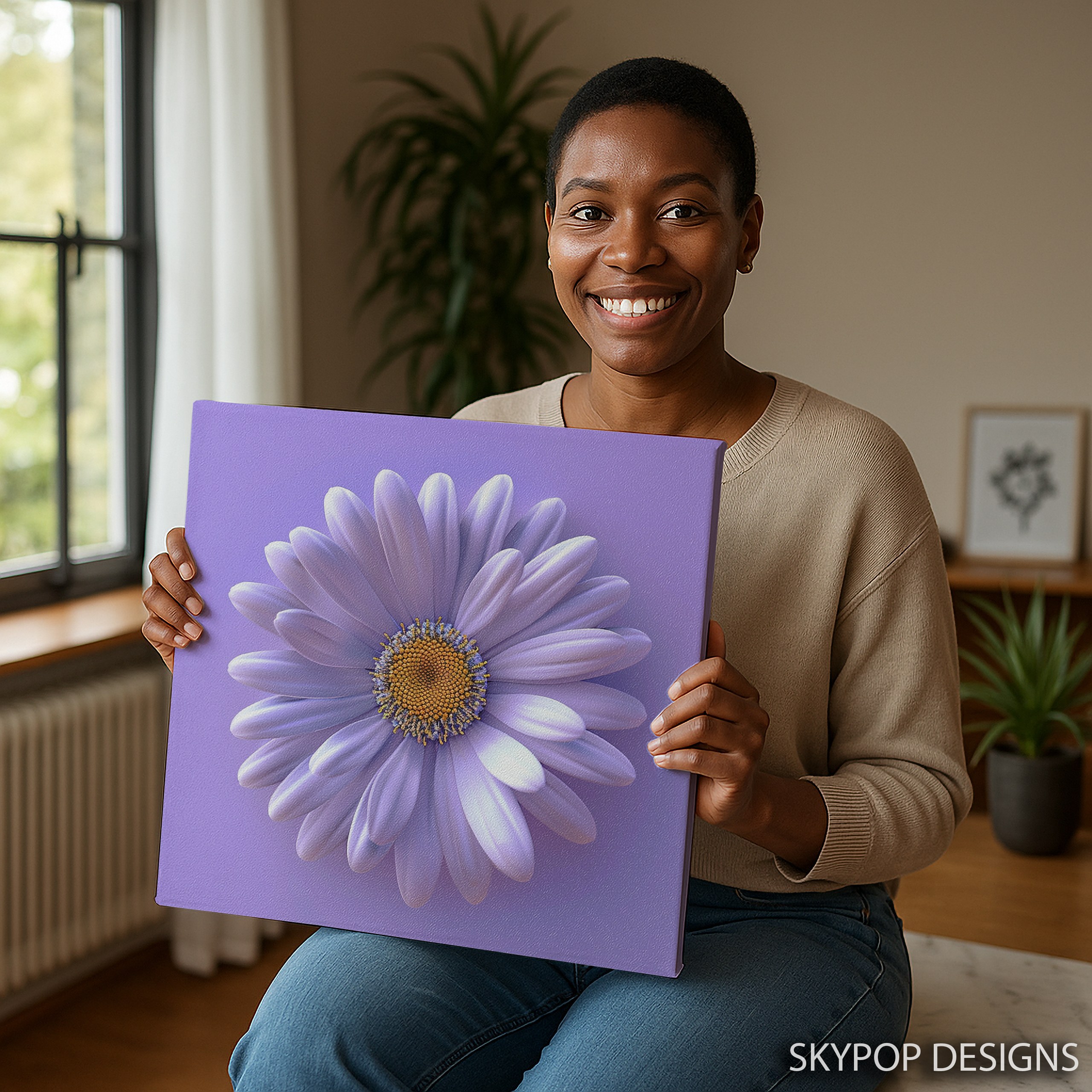 3.jpg Daisy Flower Art