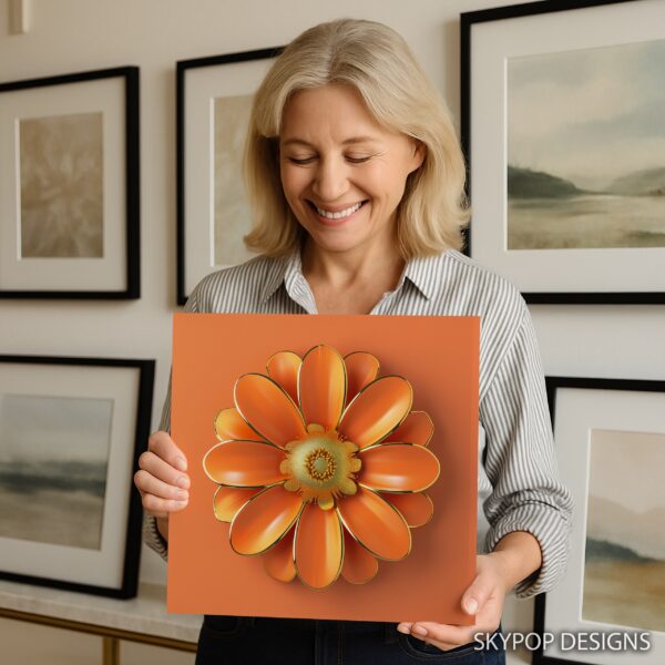 Golden Bloom Art