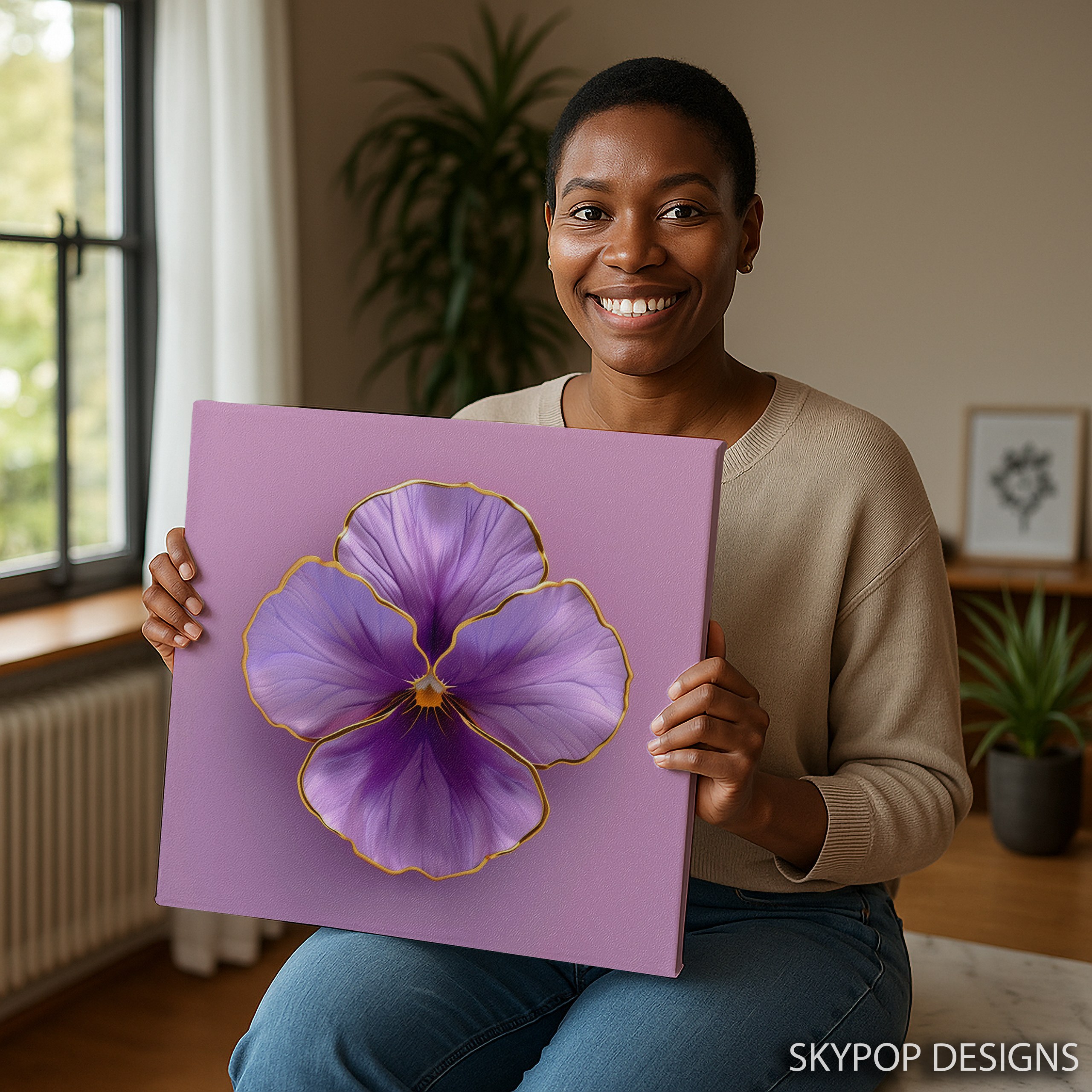 3.jpg Pansy Art