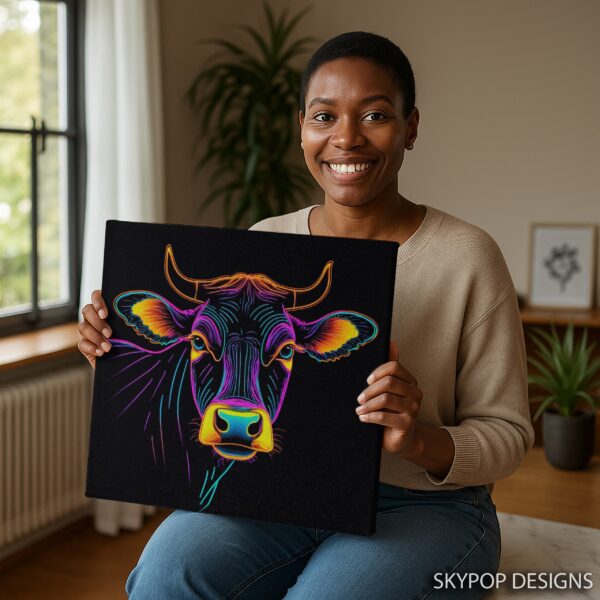 Highland Cow Art