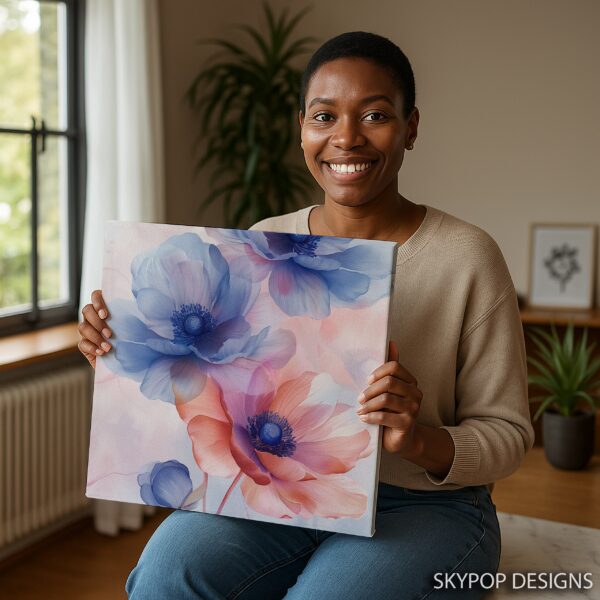 Anemone Bloom Art