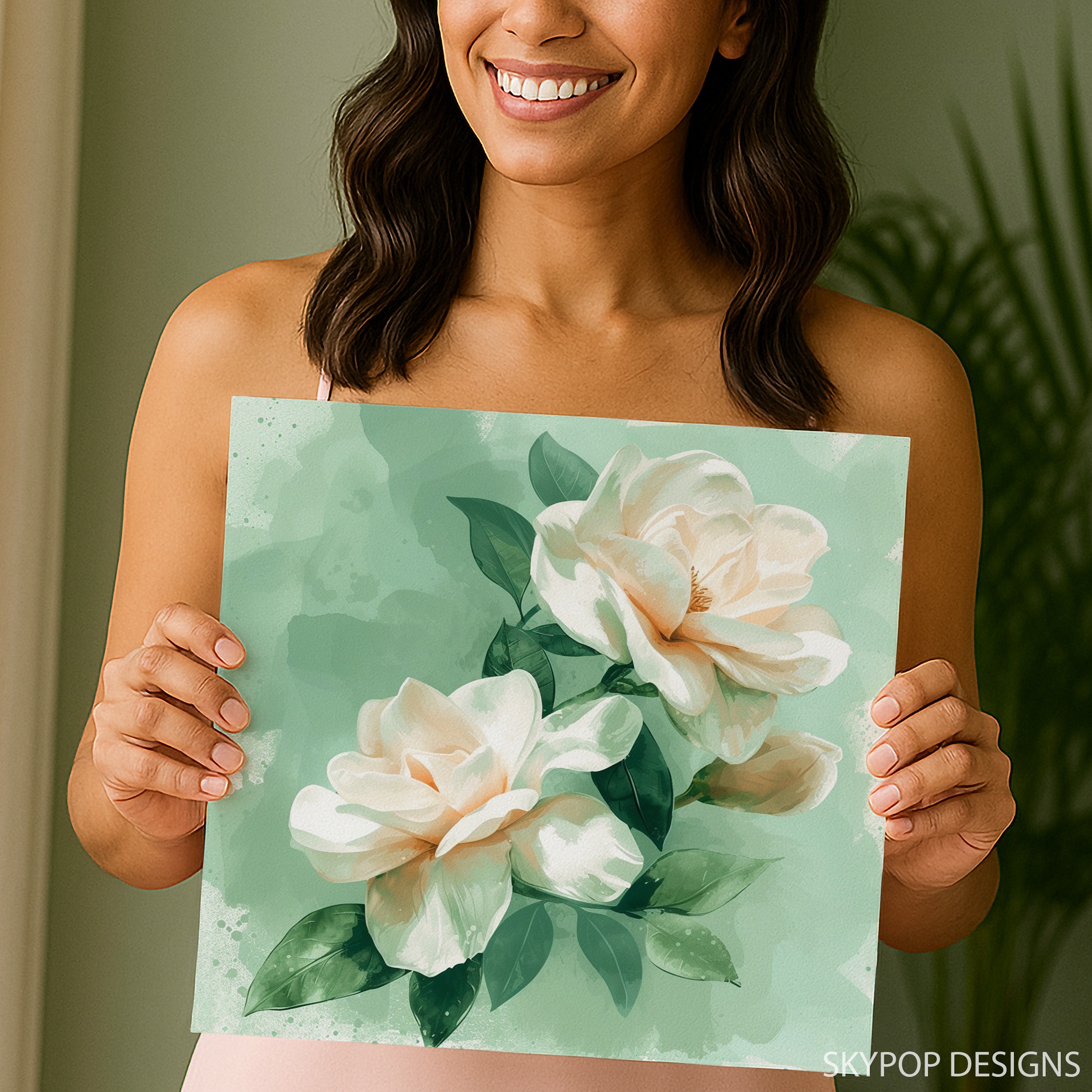 3.jpg Gardenia Blooms Art