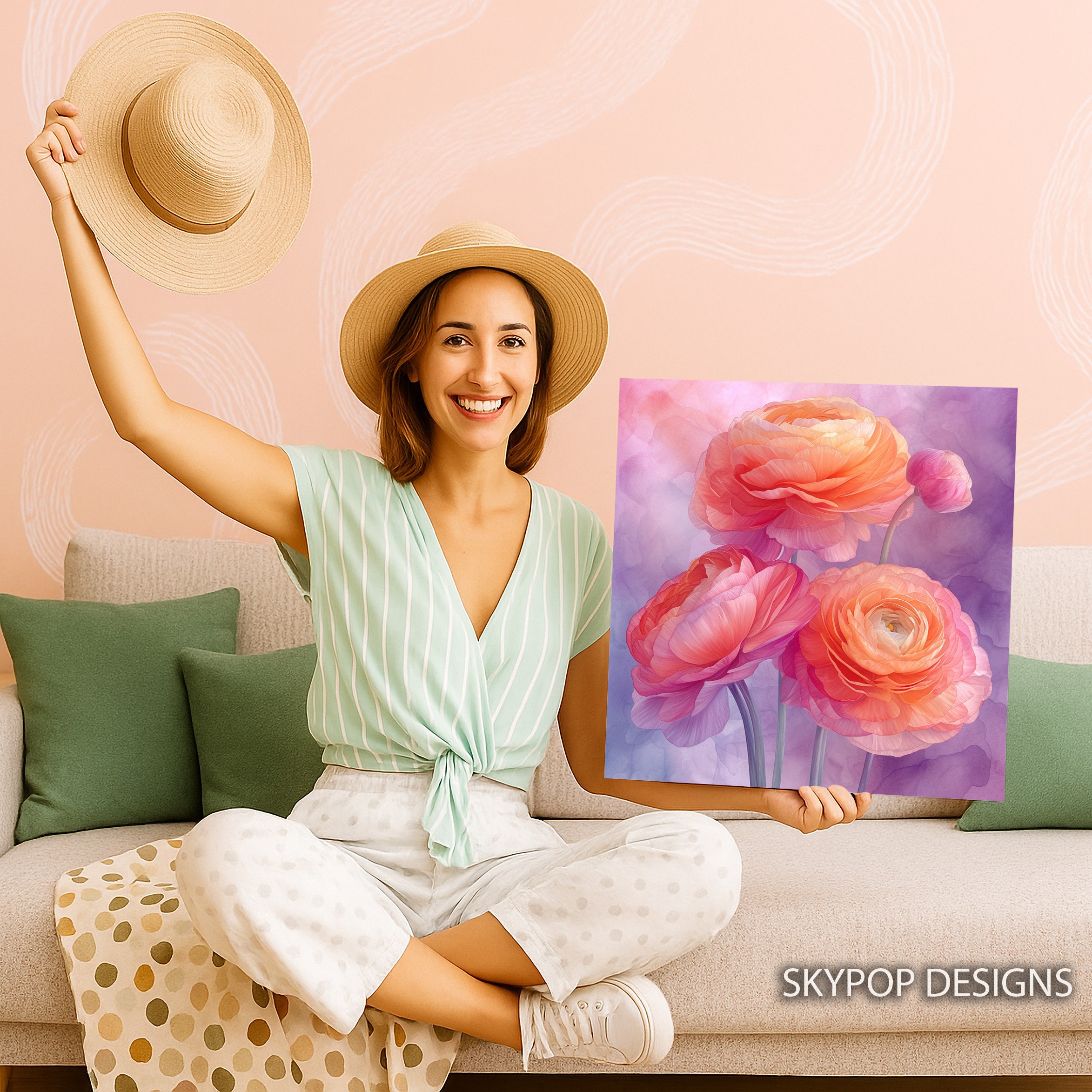 3.jpg Ranunculus Blooms Art
