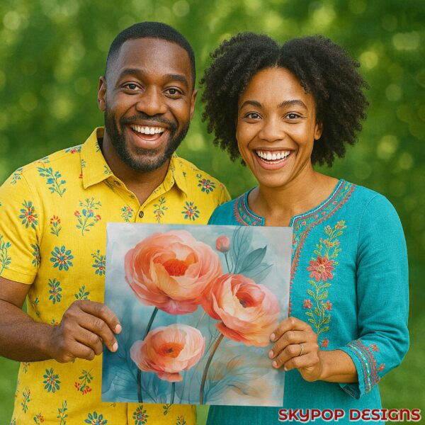 Ranunculus Garden Art
