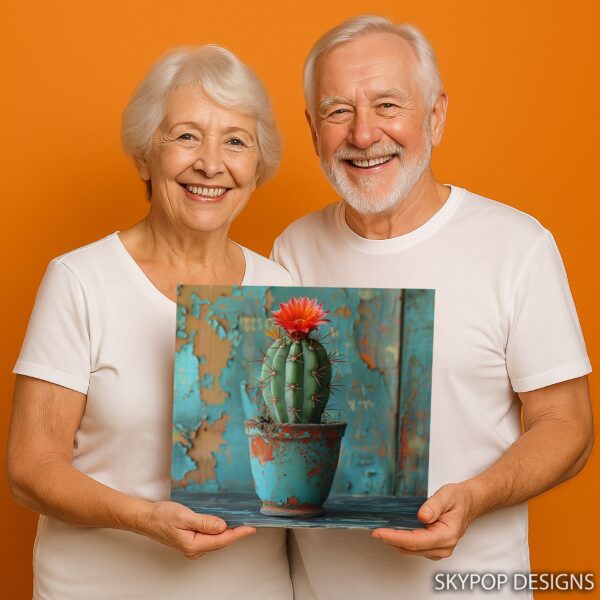 Cactus Flower Art