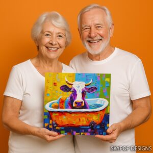 Highland Cow Art