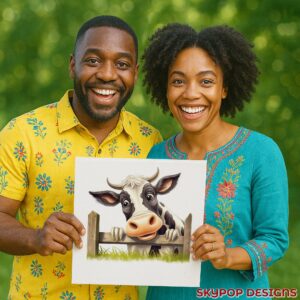 Highland Cow Art