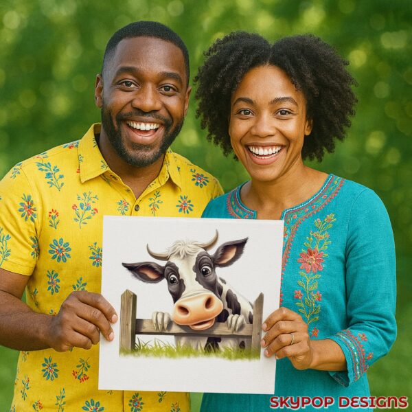 Highland Cow Art