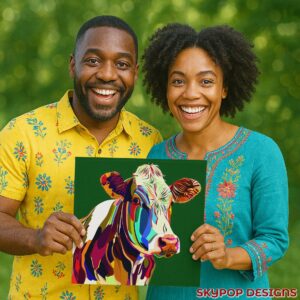 Highland Cow Art