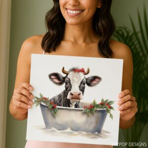 Highland Cow Art