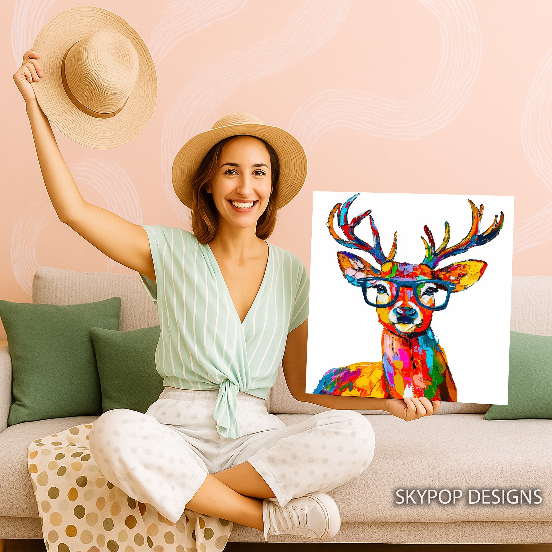 3.jpg Deer Art