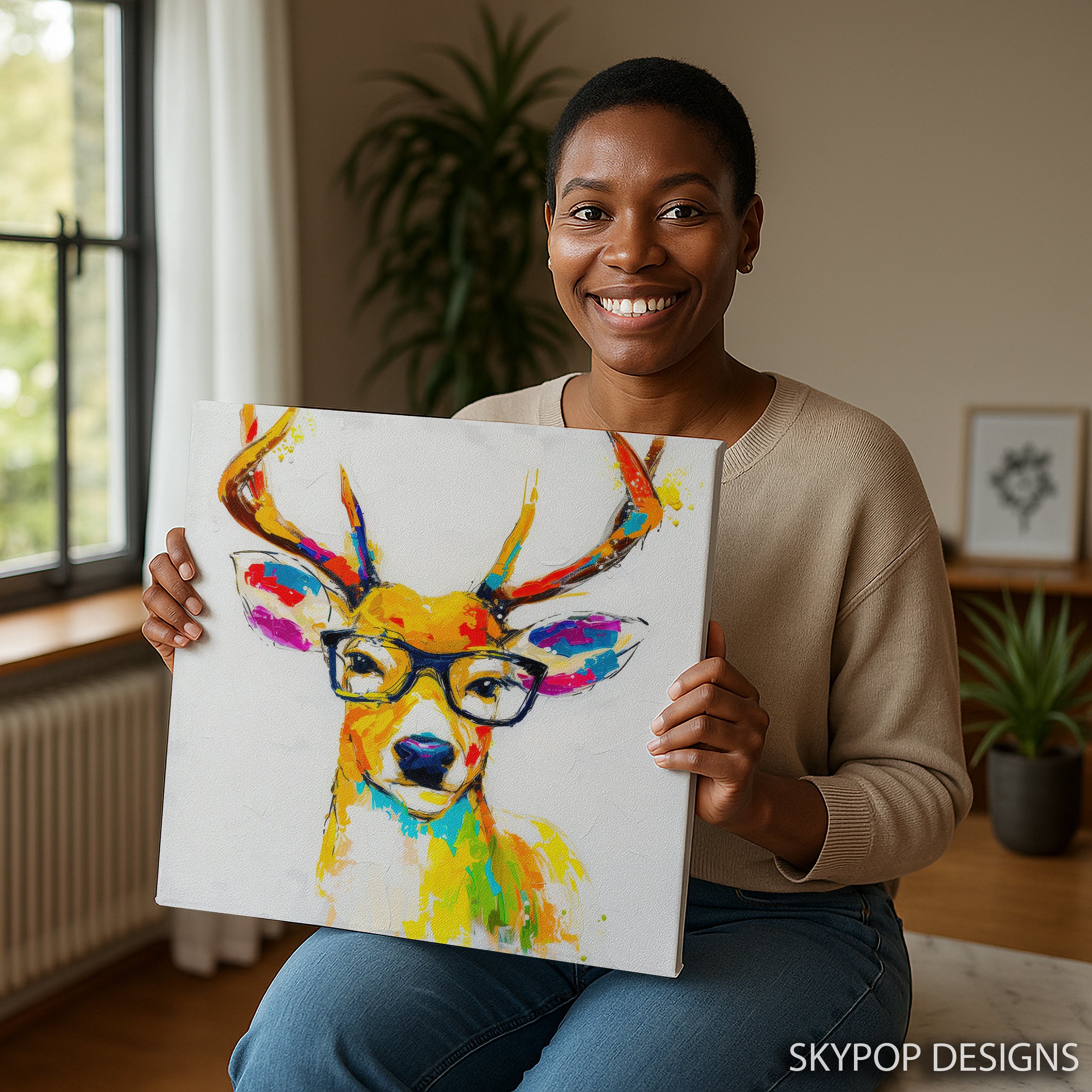 3.jpg Deer Art