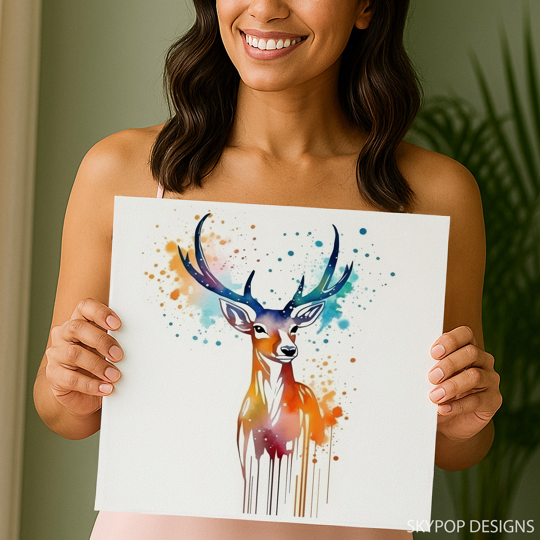3.jpg Deer Art