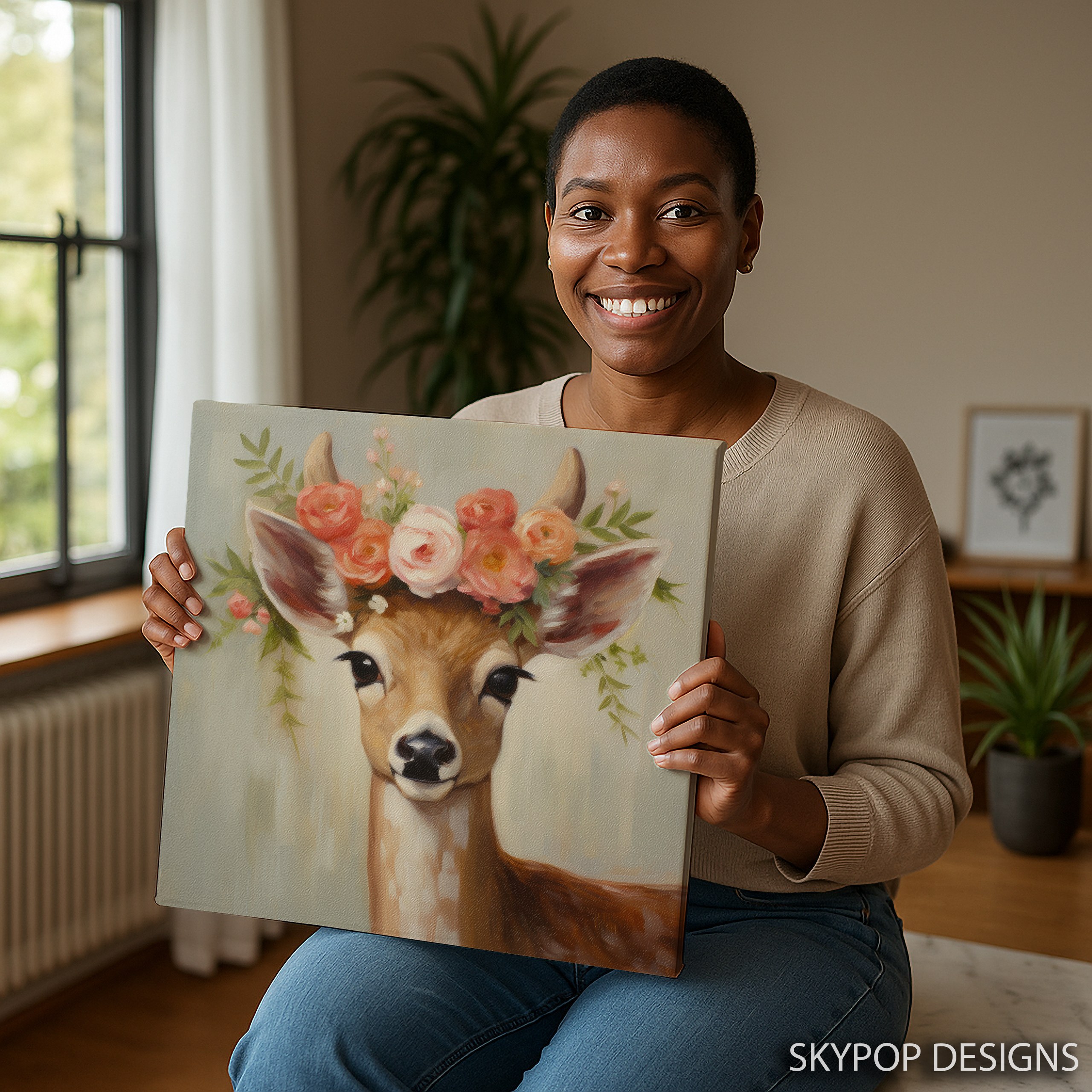 3.jpg Deer Art