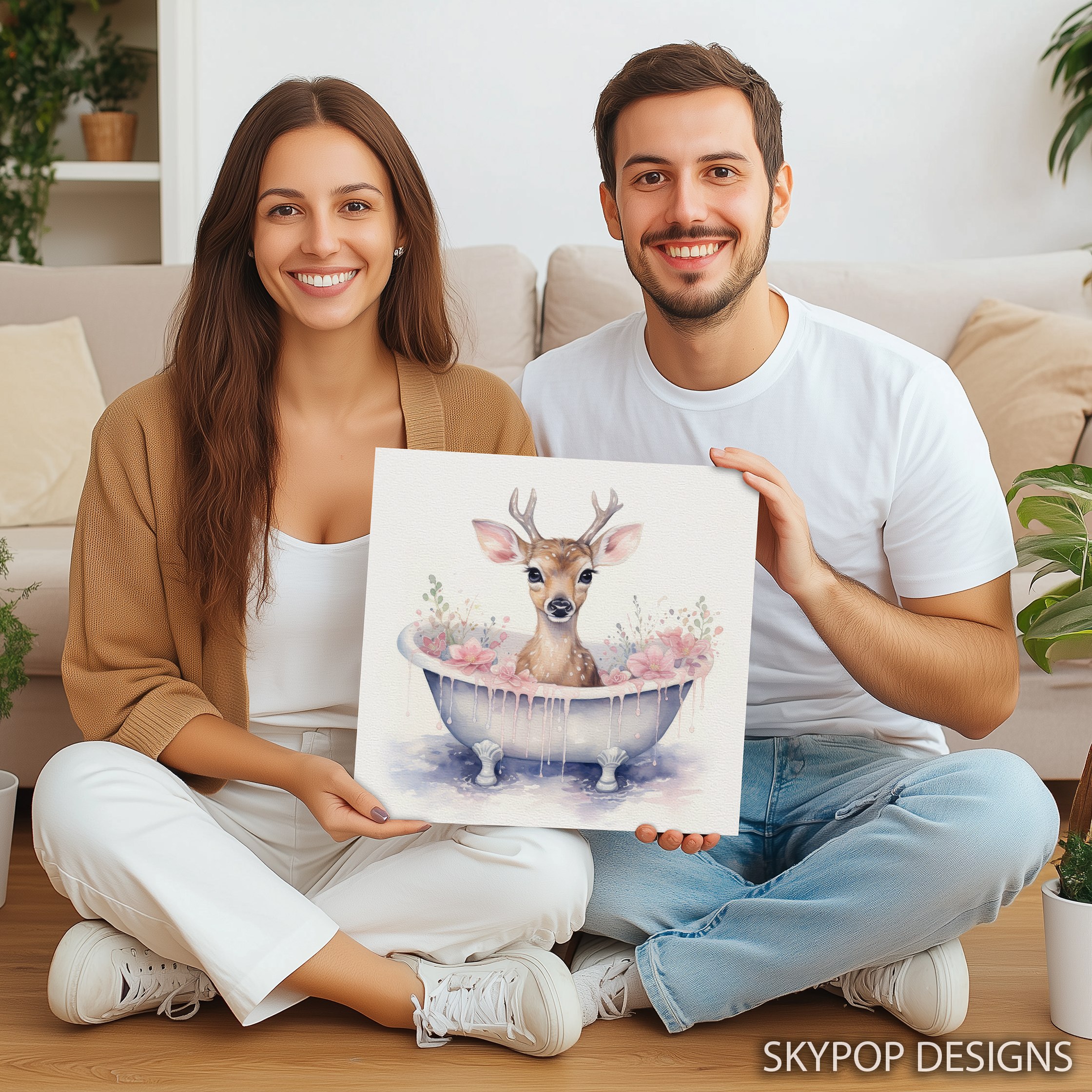 3.jpg Deer Art