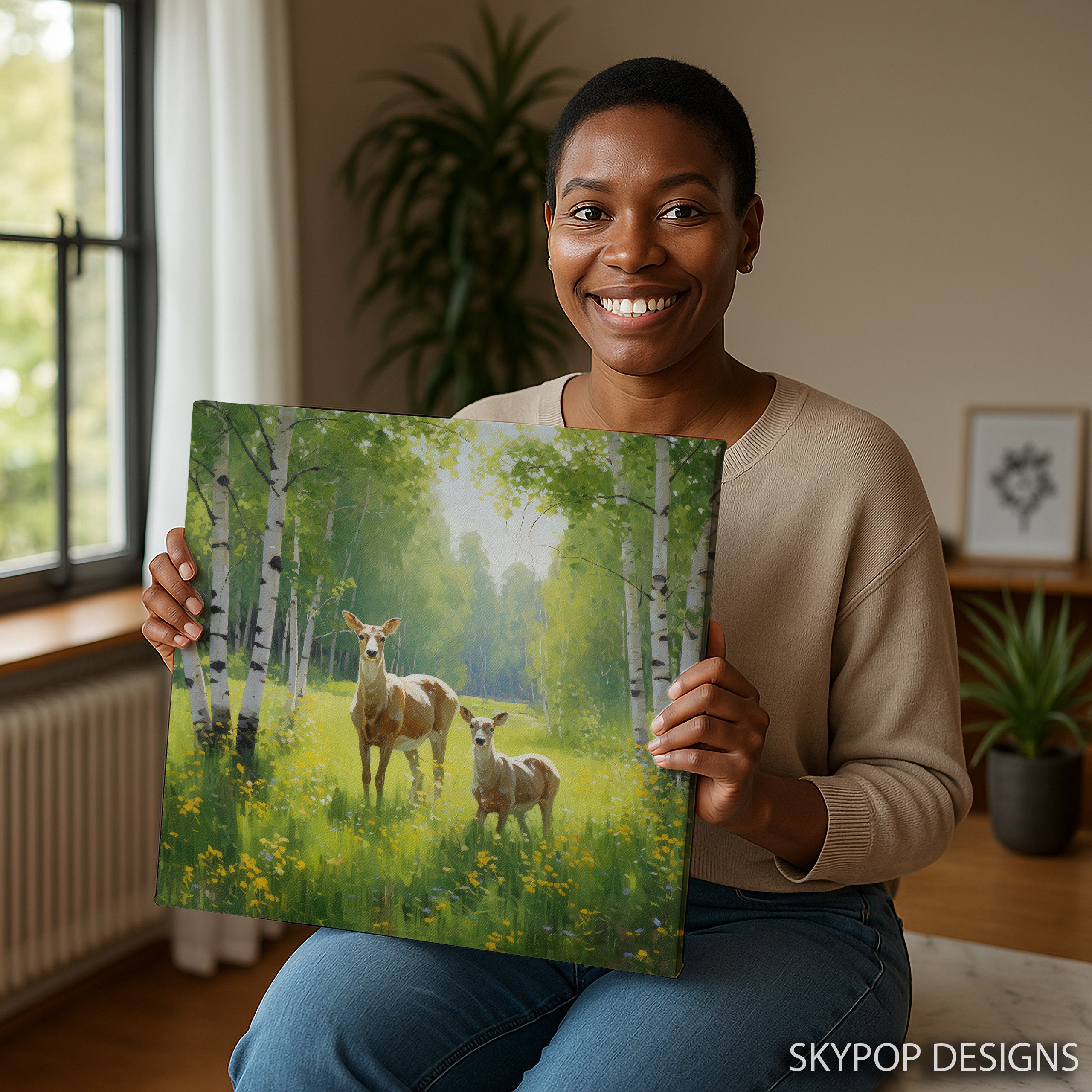 3.jpg Deer Art