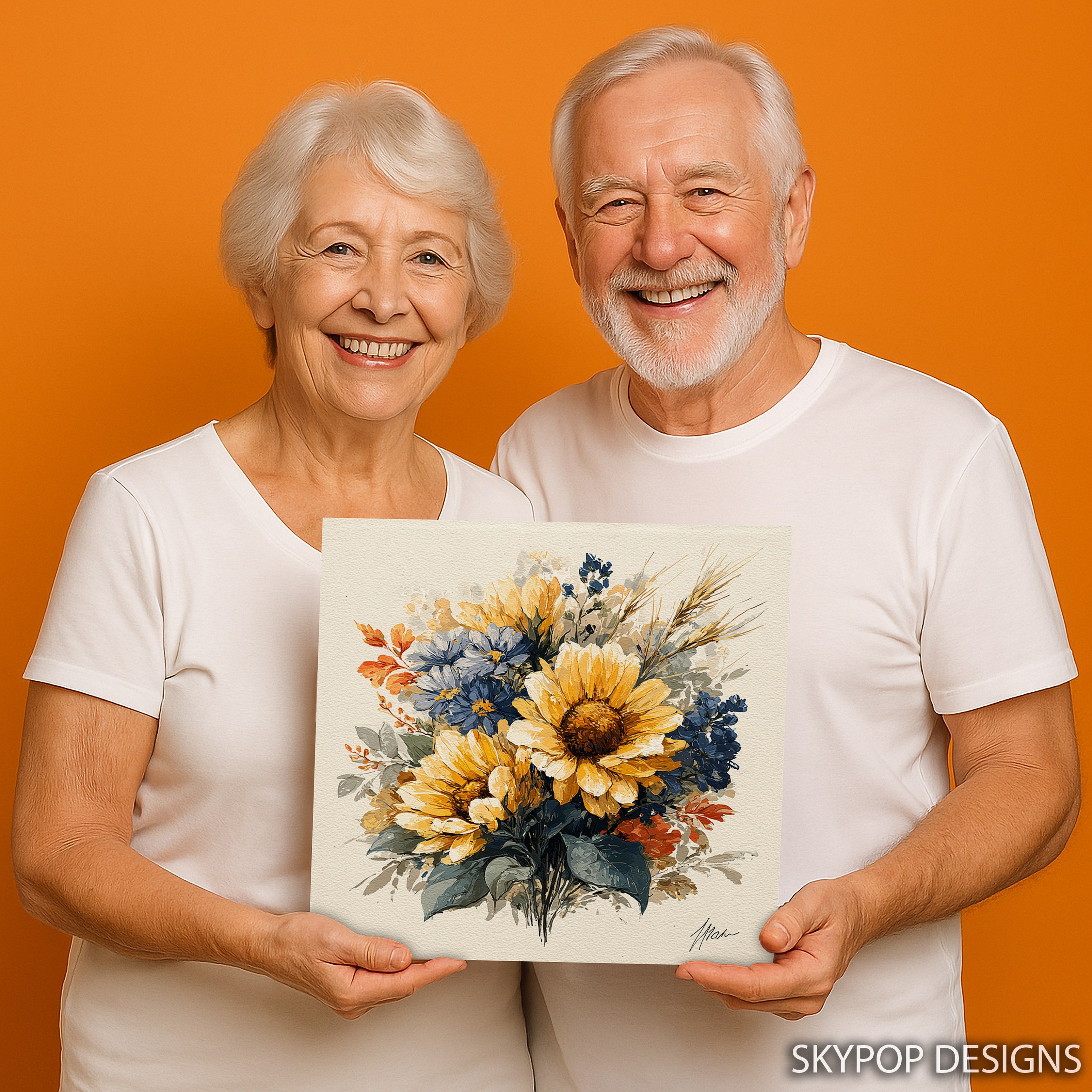 3.jpg Sunflower Bouquet Art