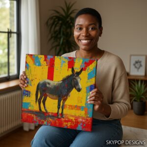 Donkey Pop Art
