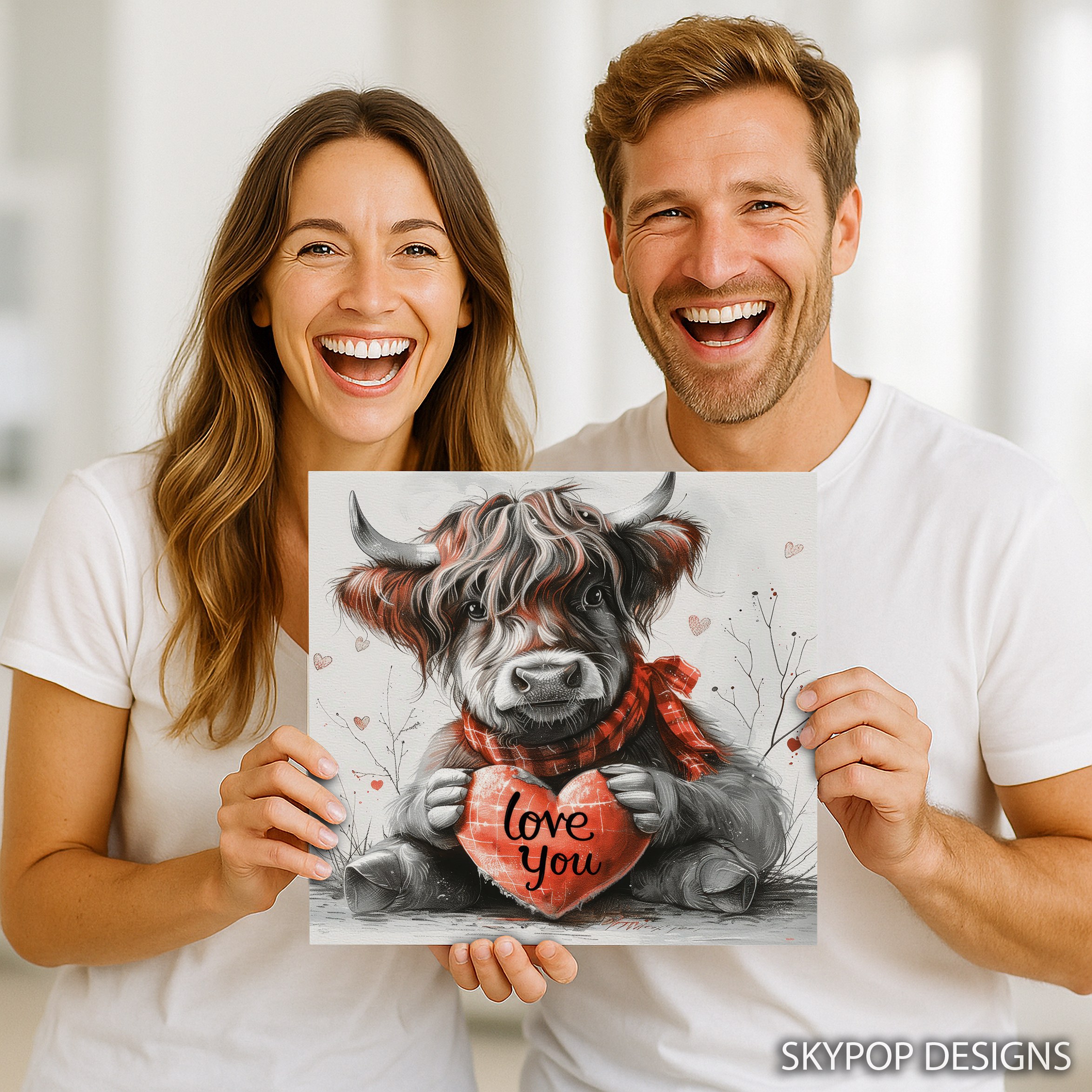 3.jpg Highland Cow Art