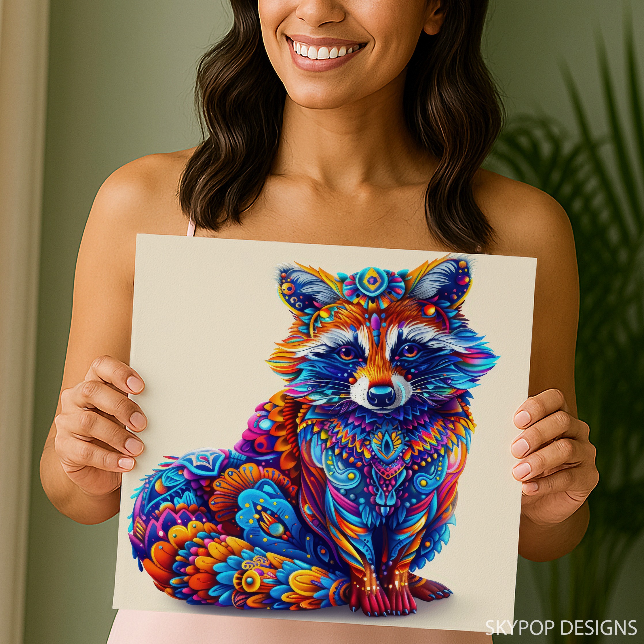 3.jpg Raccoon Art