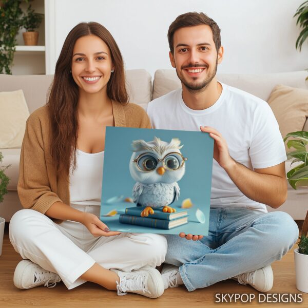 Owl Book Club Art