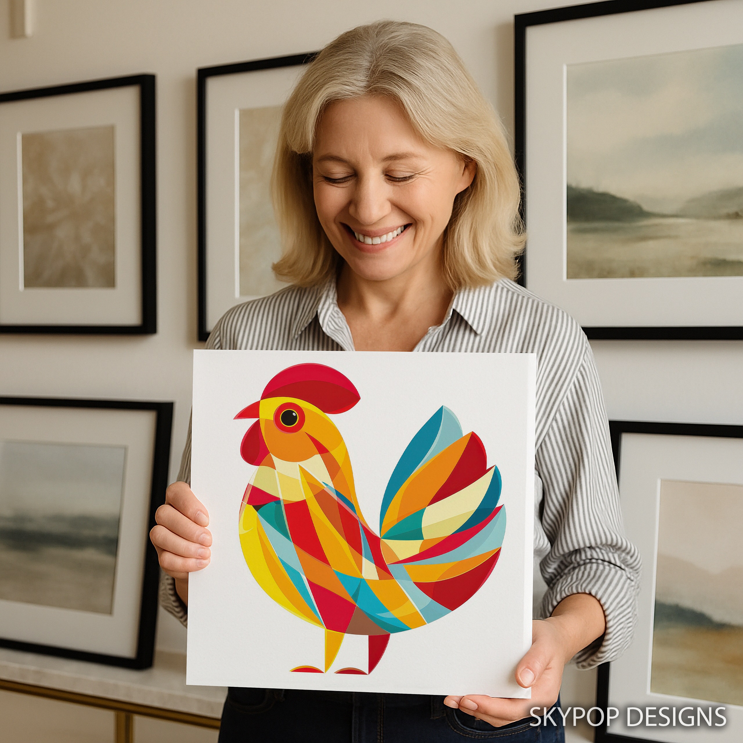 3.jpg Rooster Art