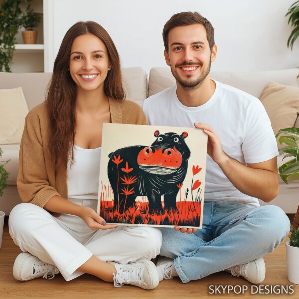 Hippopotamus Art