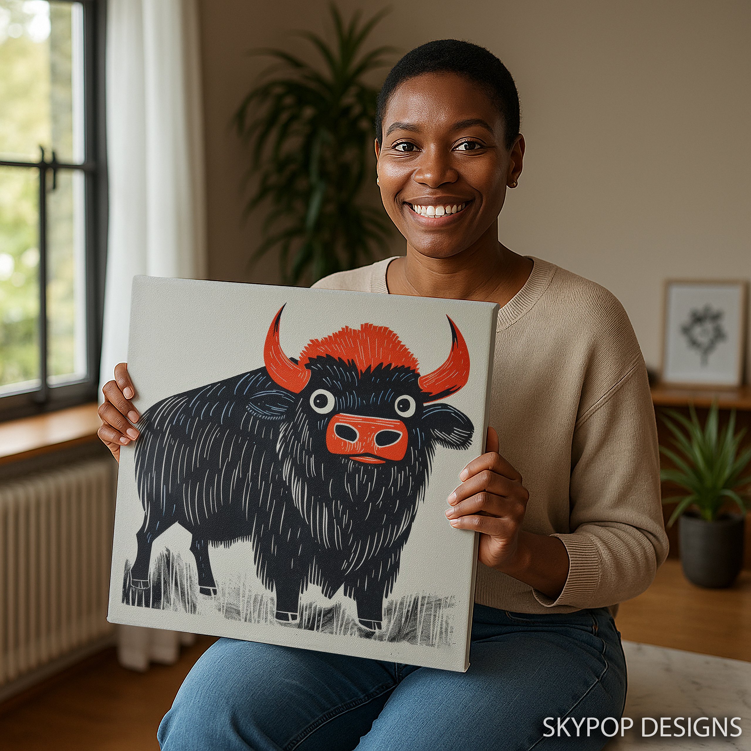 3.jpg Bison Art