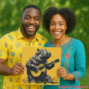 Hippopotamus Art