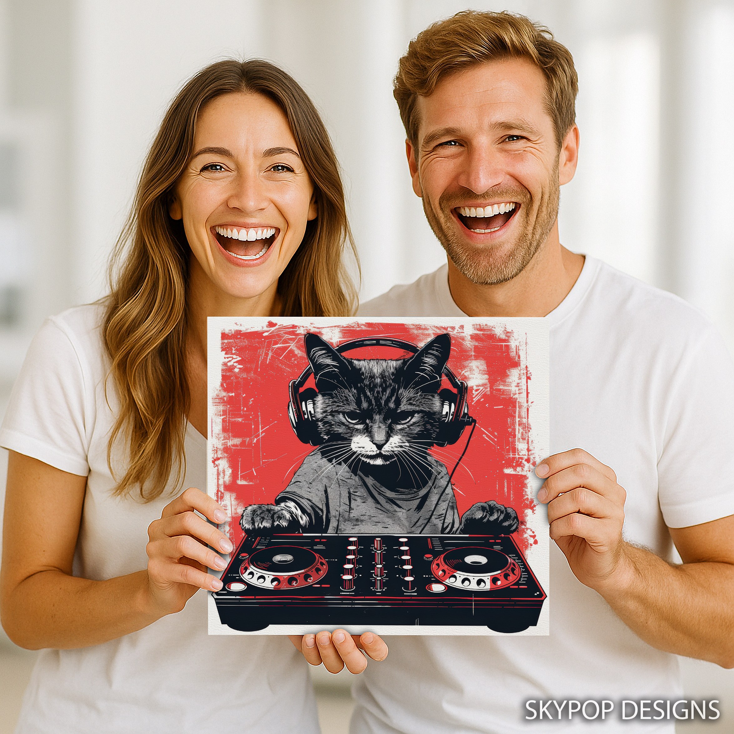 3.jpg DJ Cat Rockstar Art