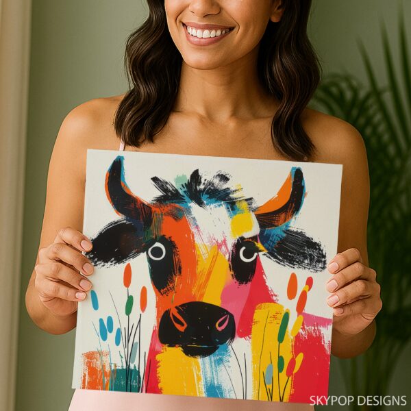 Highland Cow Art