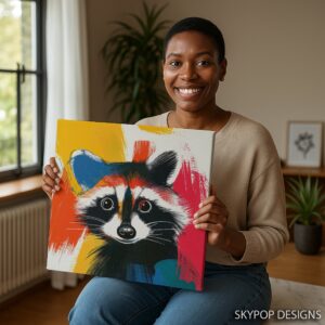 Raccoon Art