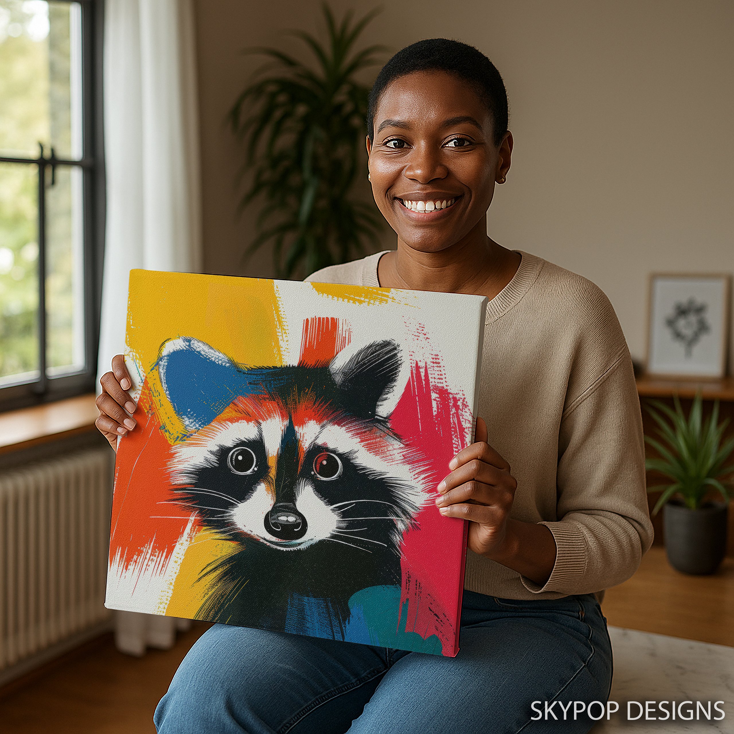 3.jpg Raccoon Art