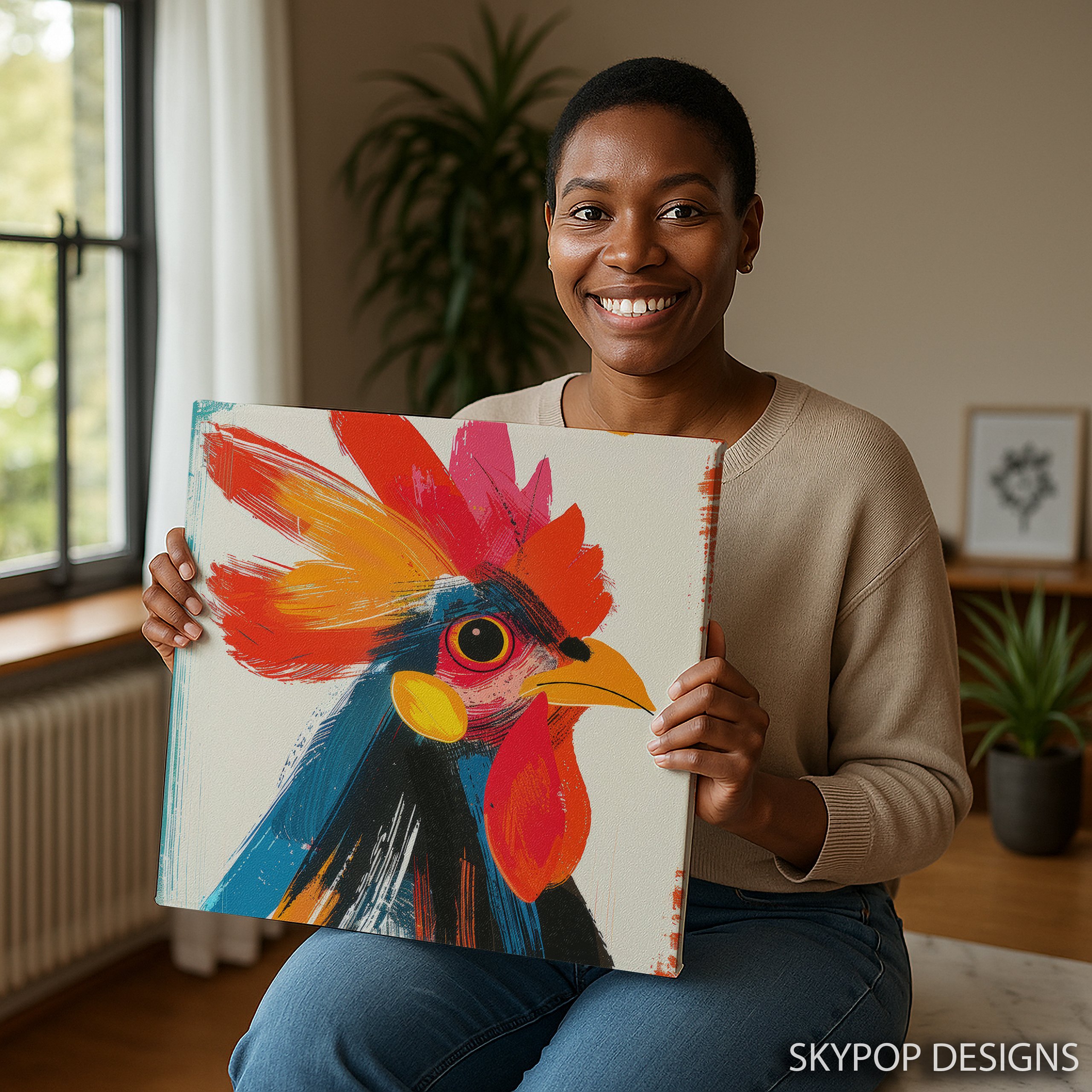 3.jpg Rooster Art