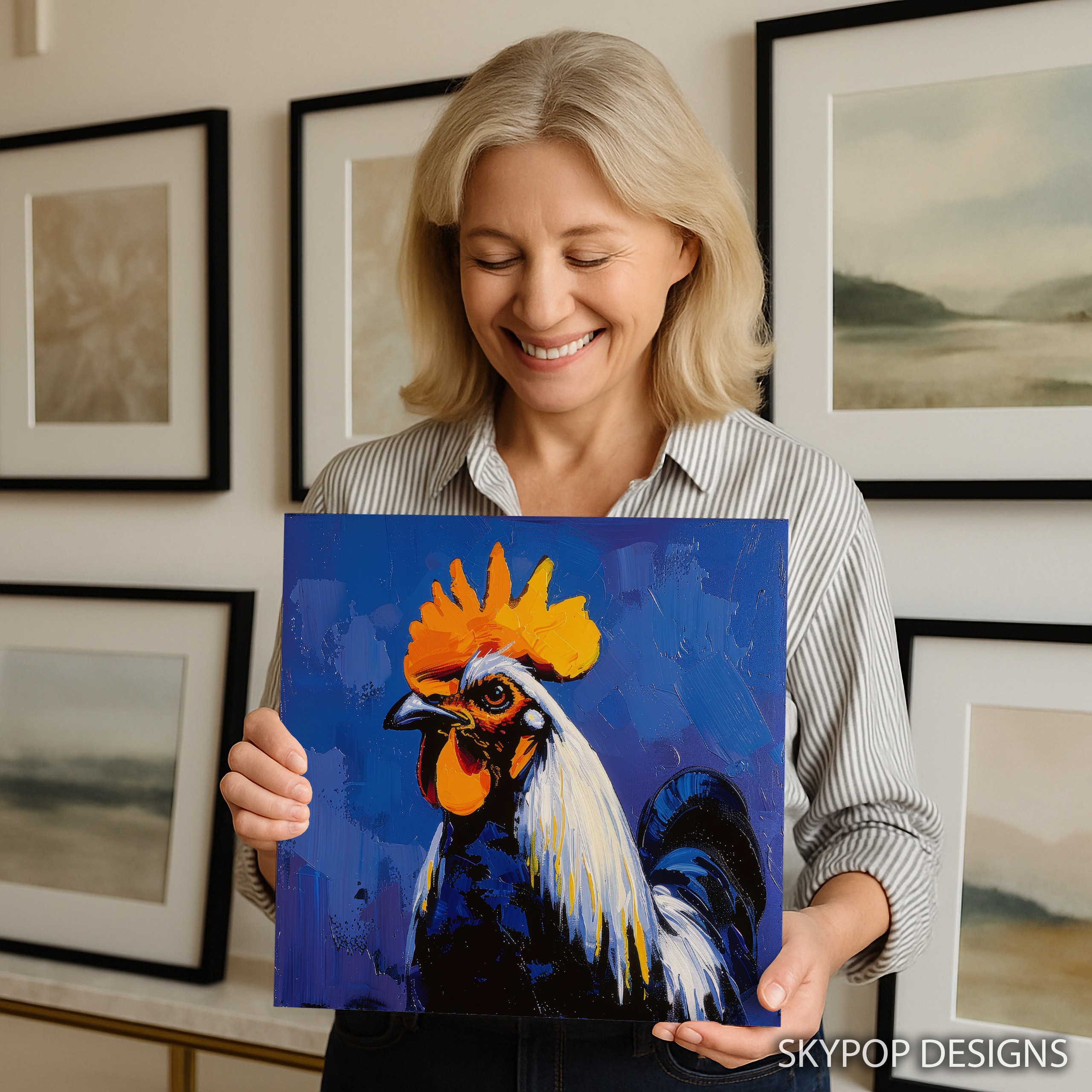 3.jpg Rooster Art