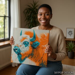 Bison Art