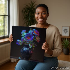 Luminous Petals Art