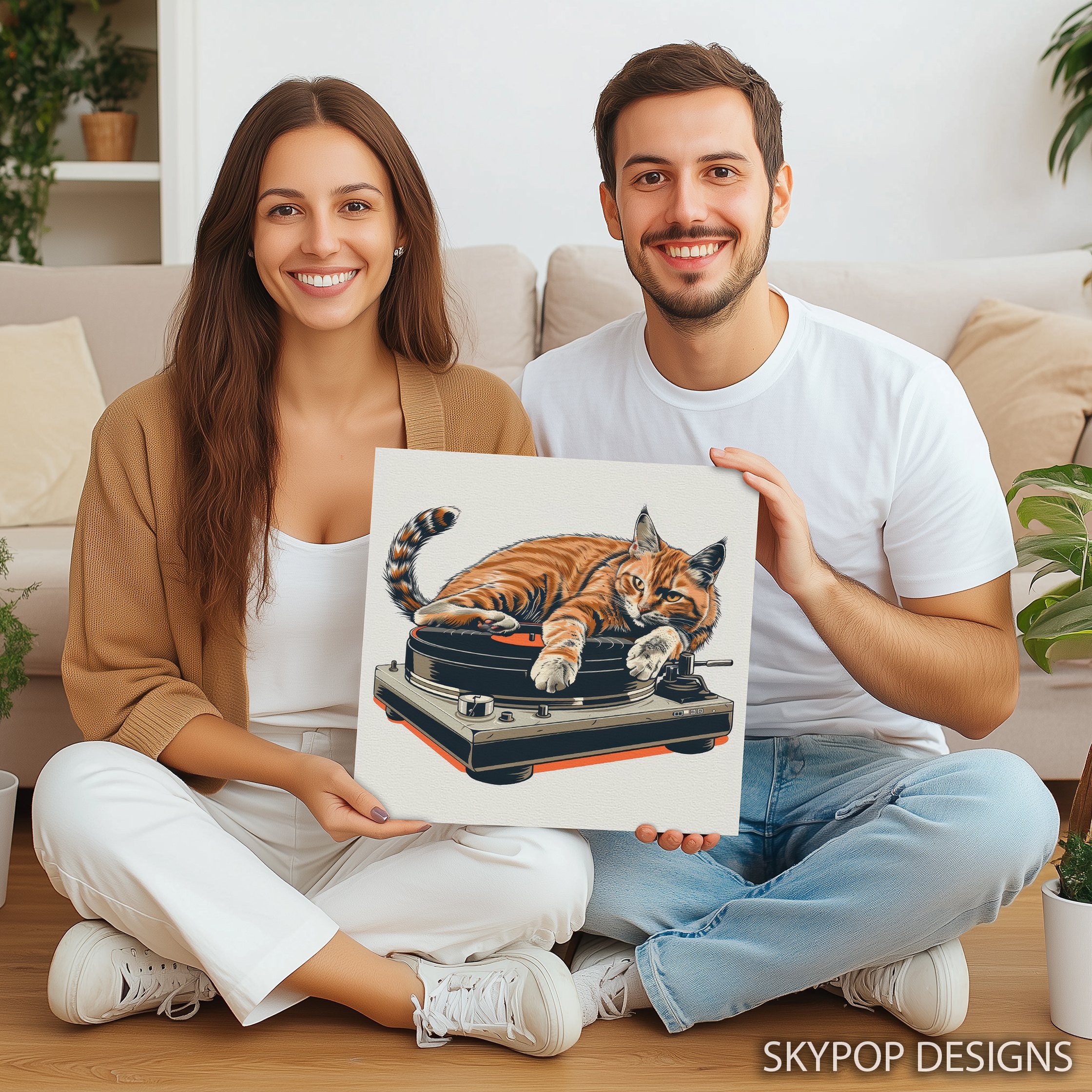 3.jpg Cat DJ Vinyl Art