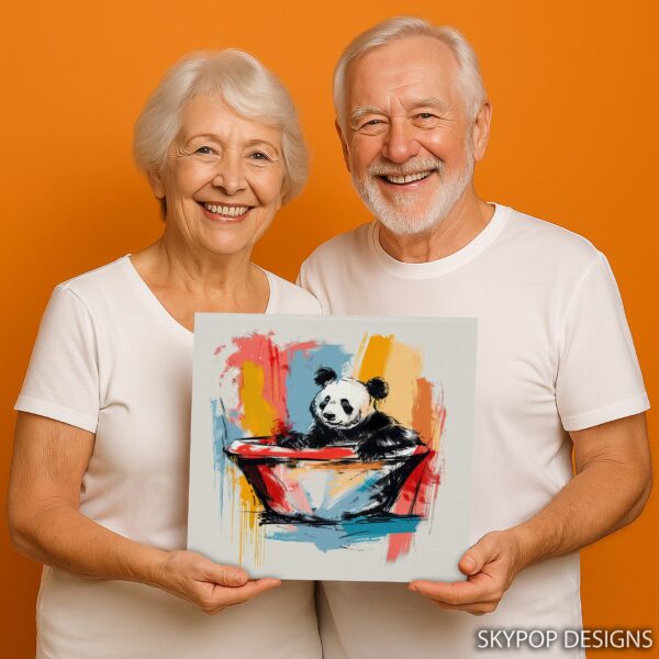 Panda Splash Art