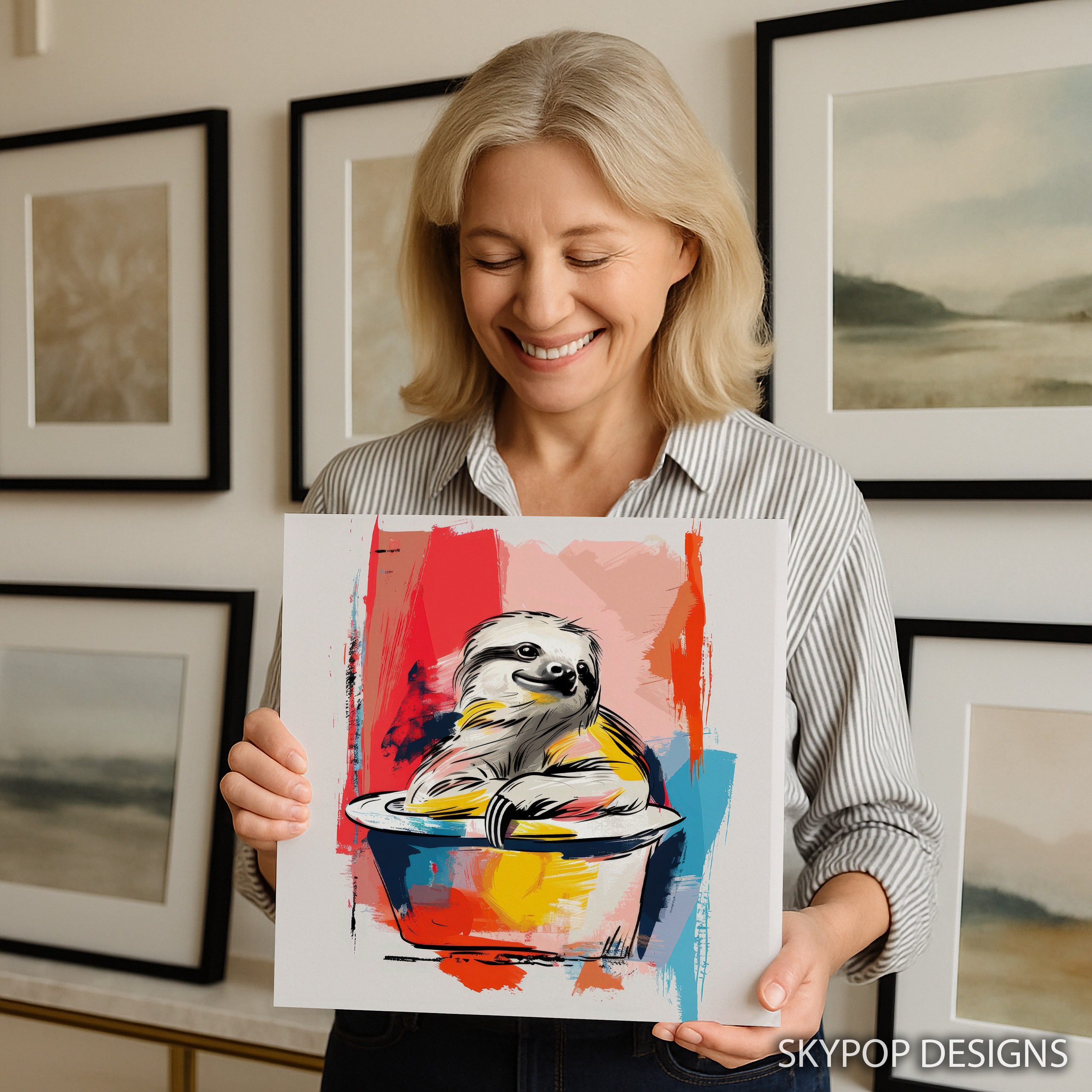3.jpg Sloth Art