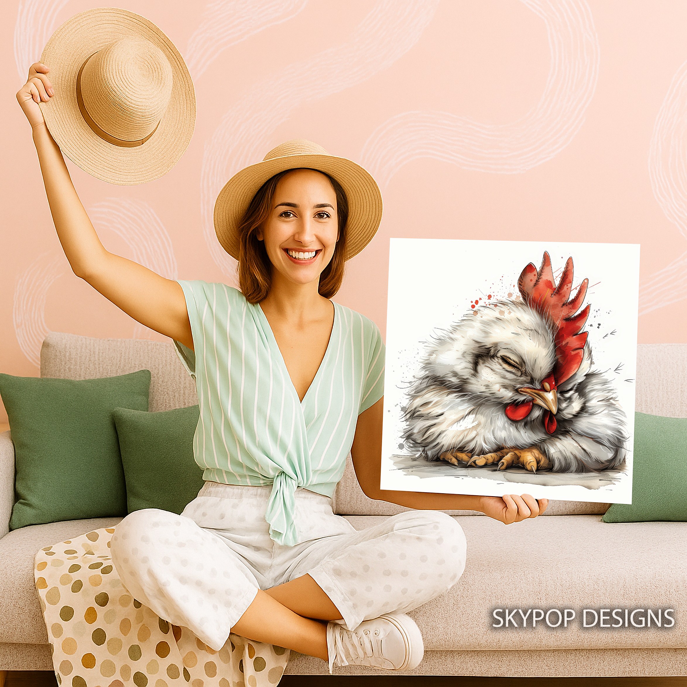 3.jpg Rooster Art