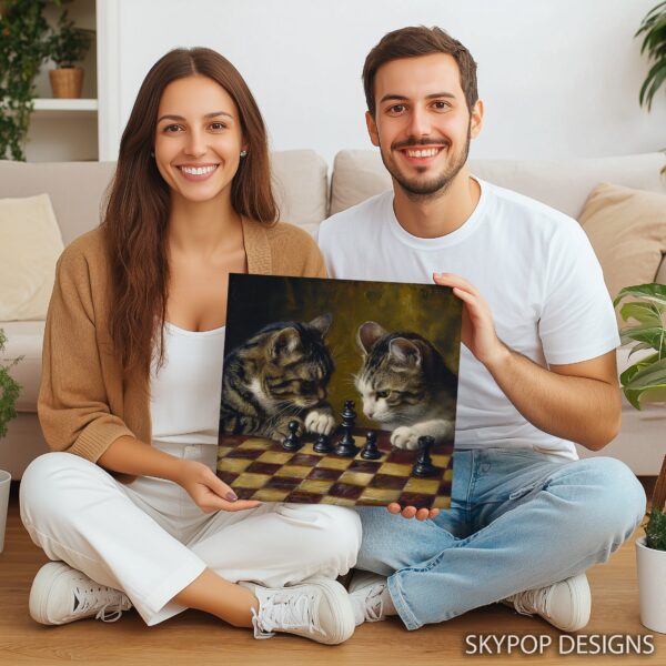 Cat Chess Art