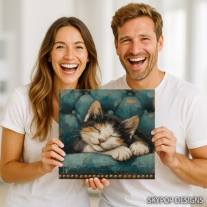 Calico Cat Art