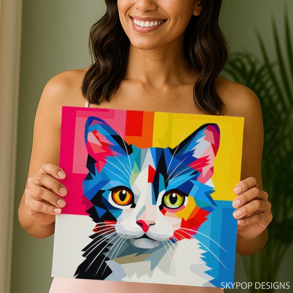 Cat Splash Art