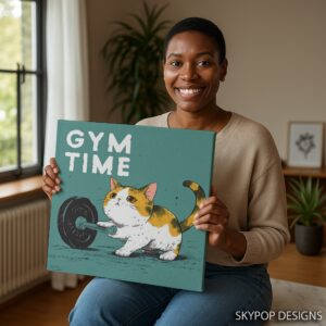 Cat Gym Art