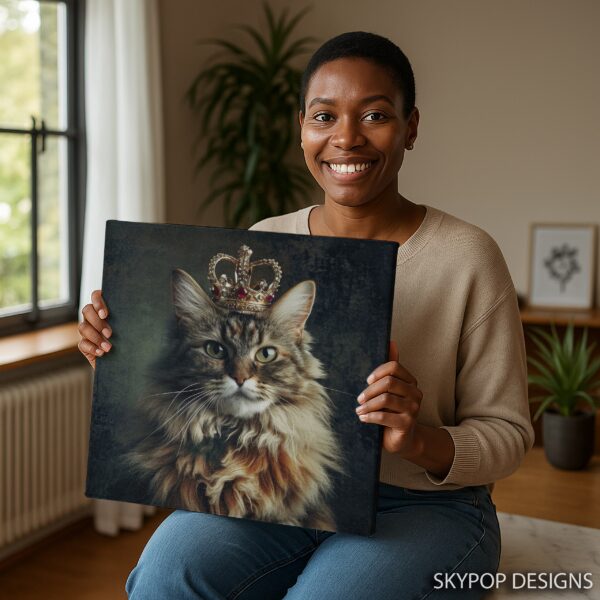 Cat Crown Art