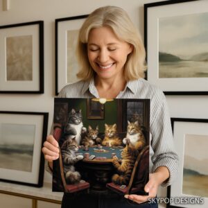 Cat Poker Art