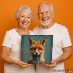 Fox Portrait Art