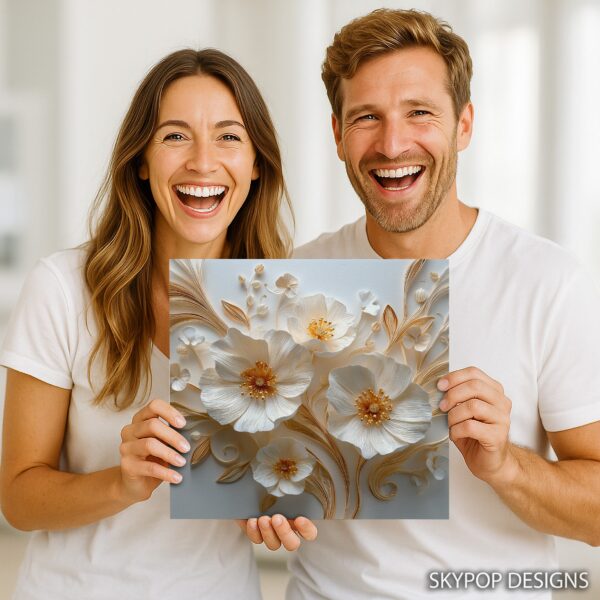 Floral Embrace Art